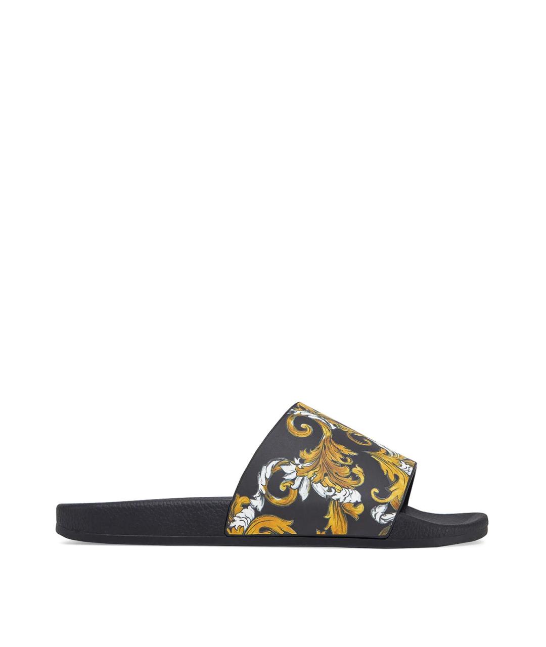 VERSACE JEANS COUTURE Черные сандалии, фото 1
