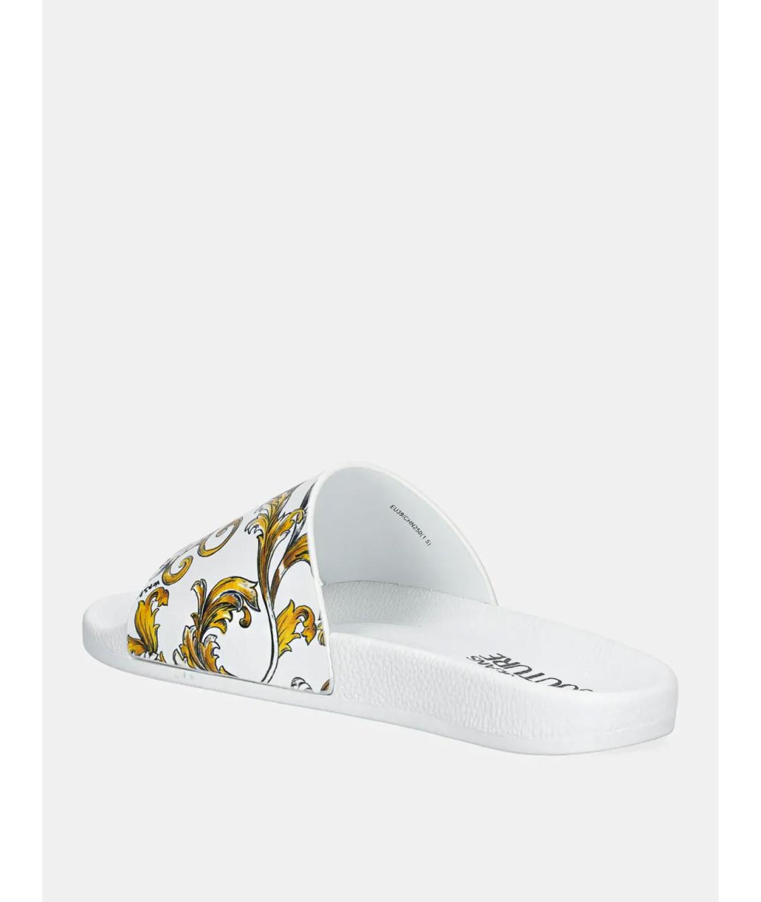 VERSACE JEANS COUTURE Белые сандалии, фото 3