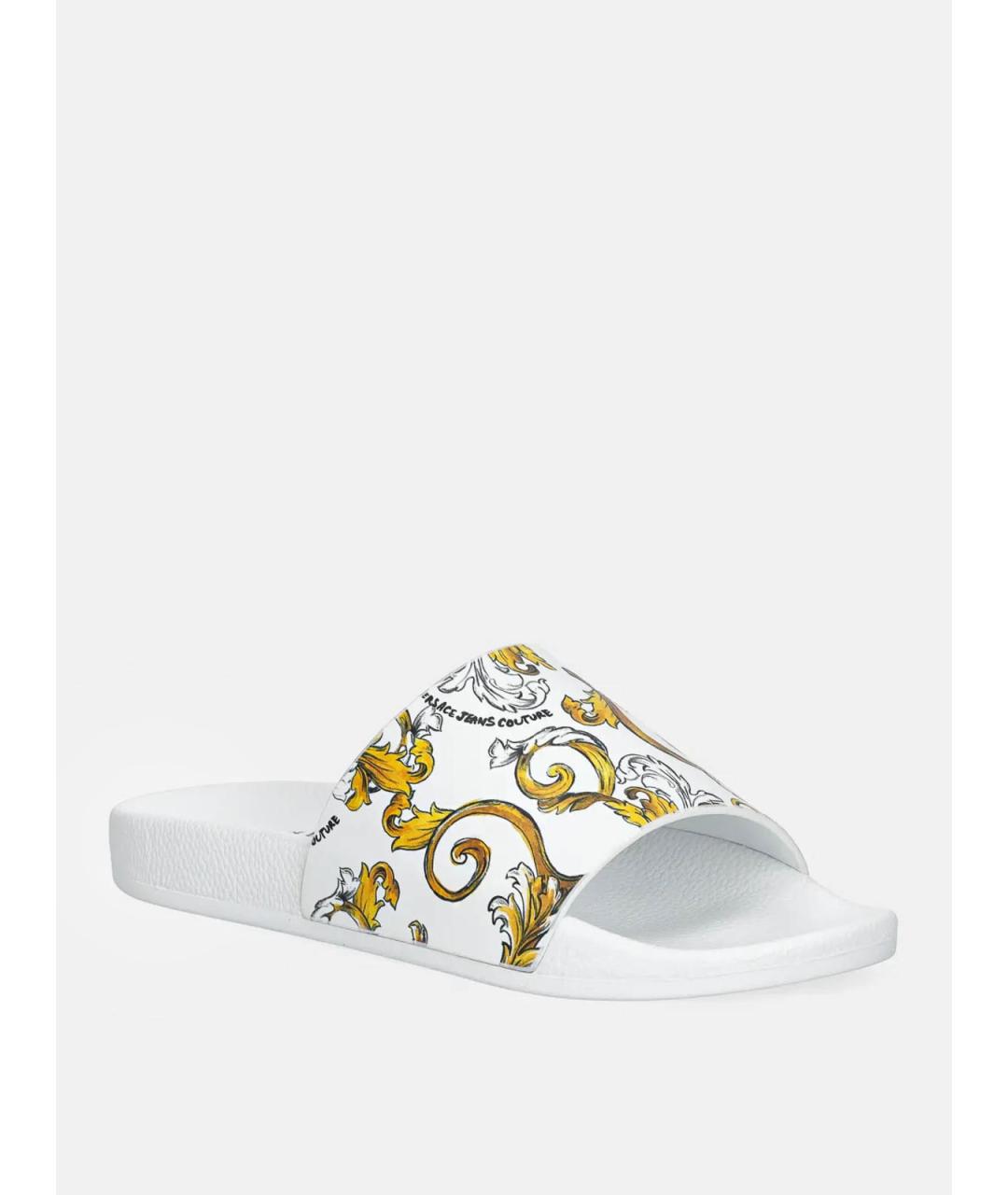 VERSACE JEANS COUTURE Белые сандалии, фото 2