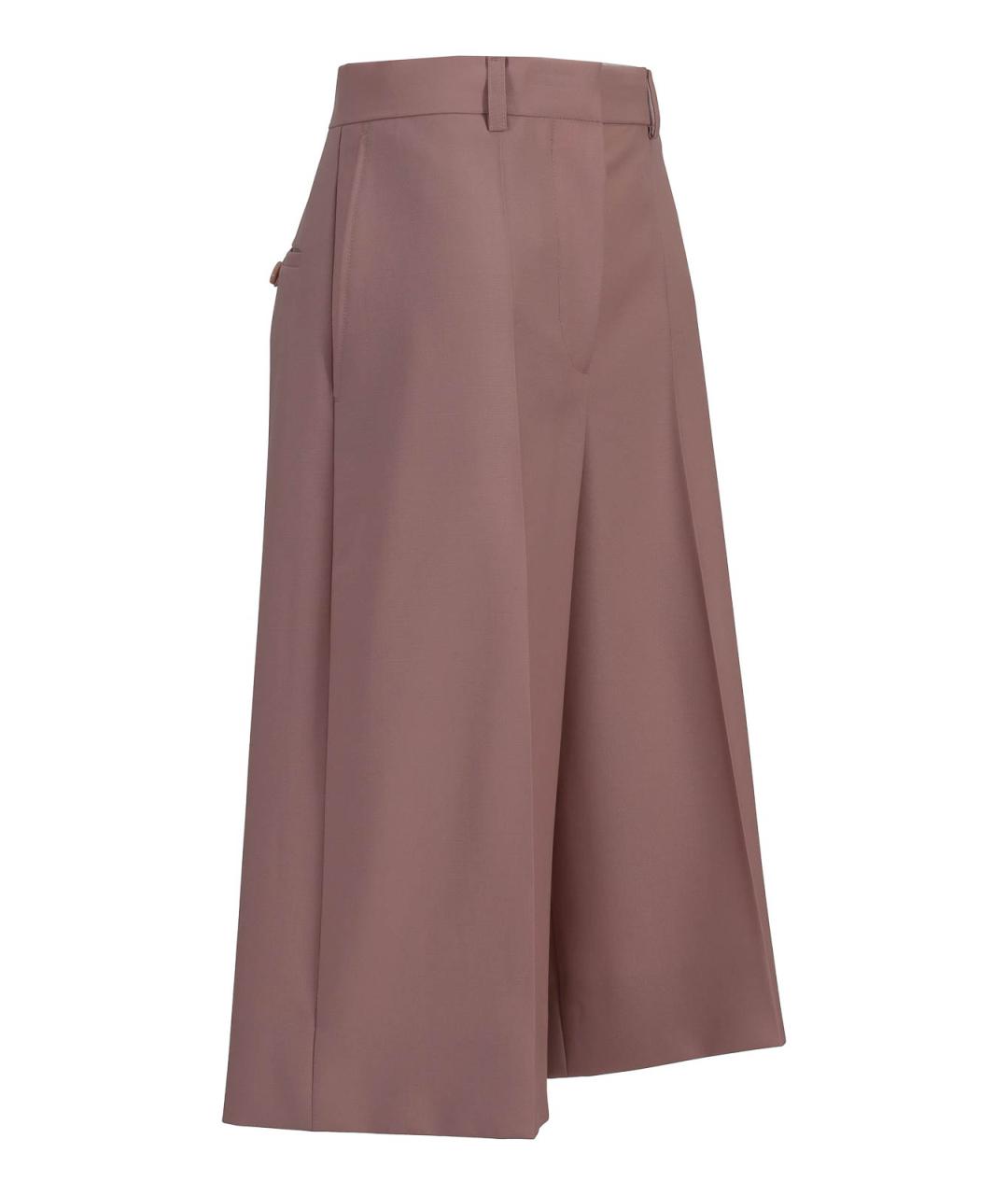 STELLA MCCARTNEY Розовые шерстяные кюлоты, фото 4