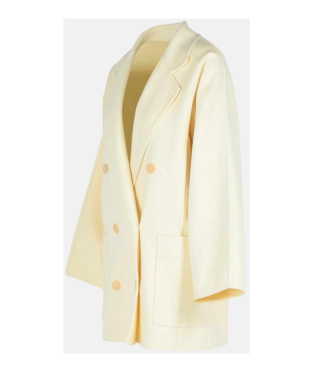 MAX MARA Белая кашемировая куртка, фото 3