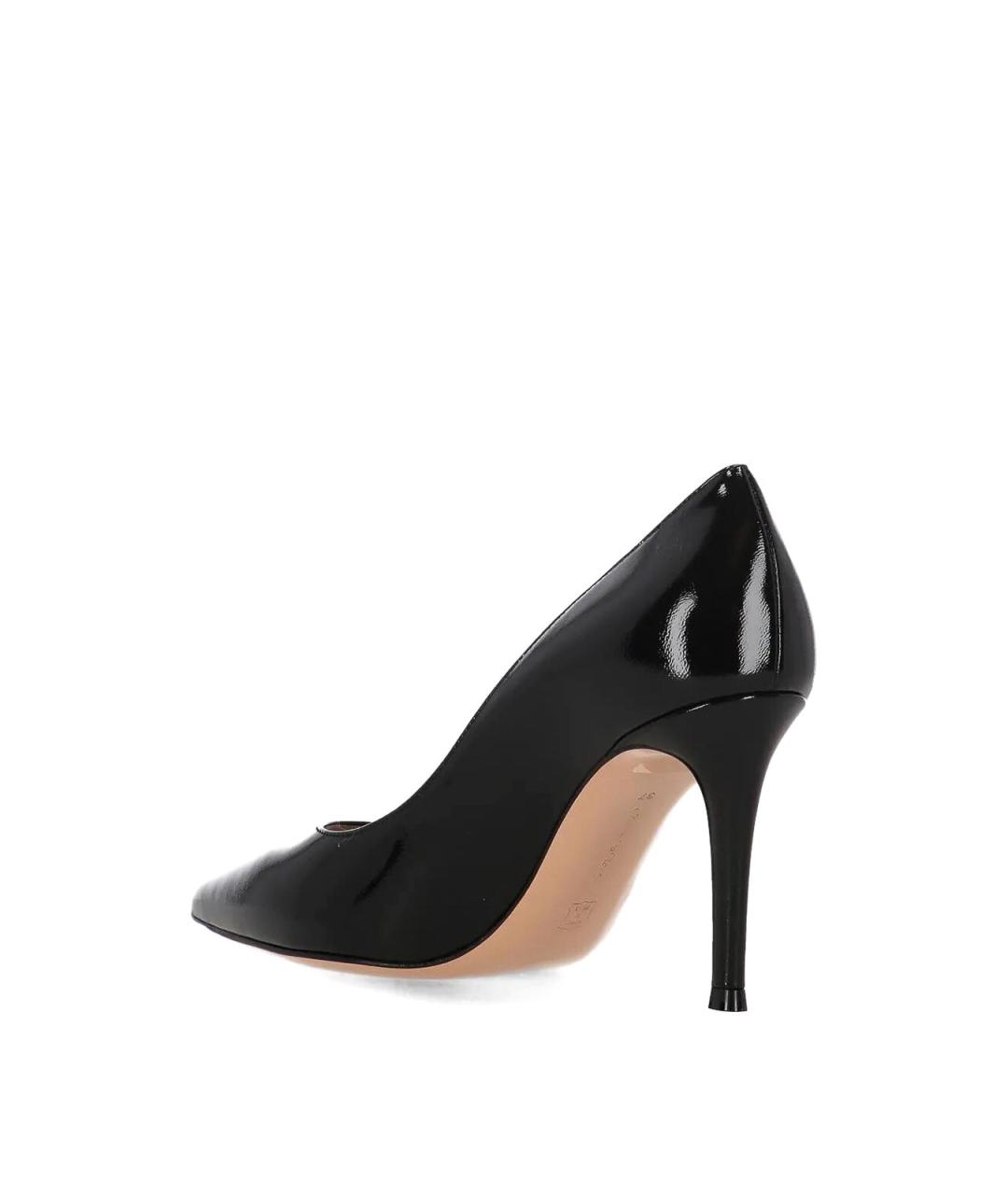 GIANVITO ROSSI Черные кожаные туфли, фото 3