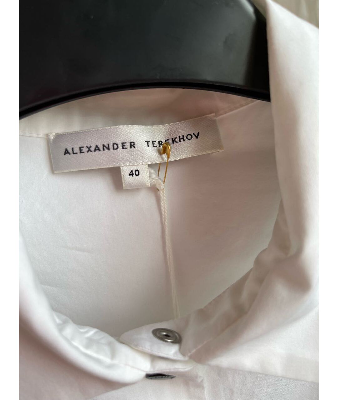 ALEXANDER TEREKHOV Белая хлопковая рубашка, фото 4