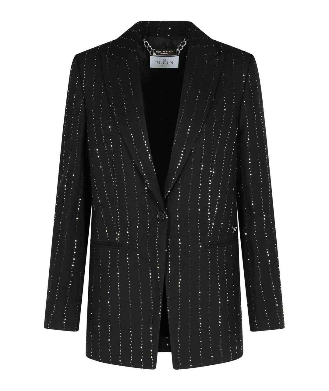 PHILIPP PLEIN Черный жакет/пиджак, фото 1