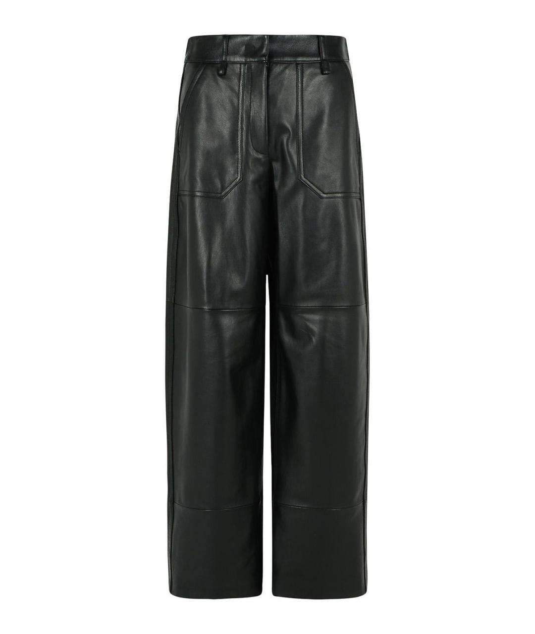 SPORTMAX Черные брюки широкие, фото 1