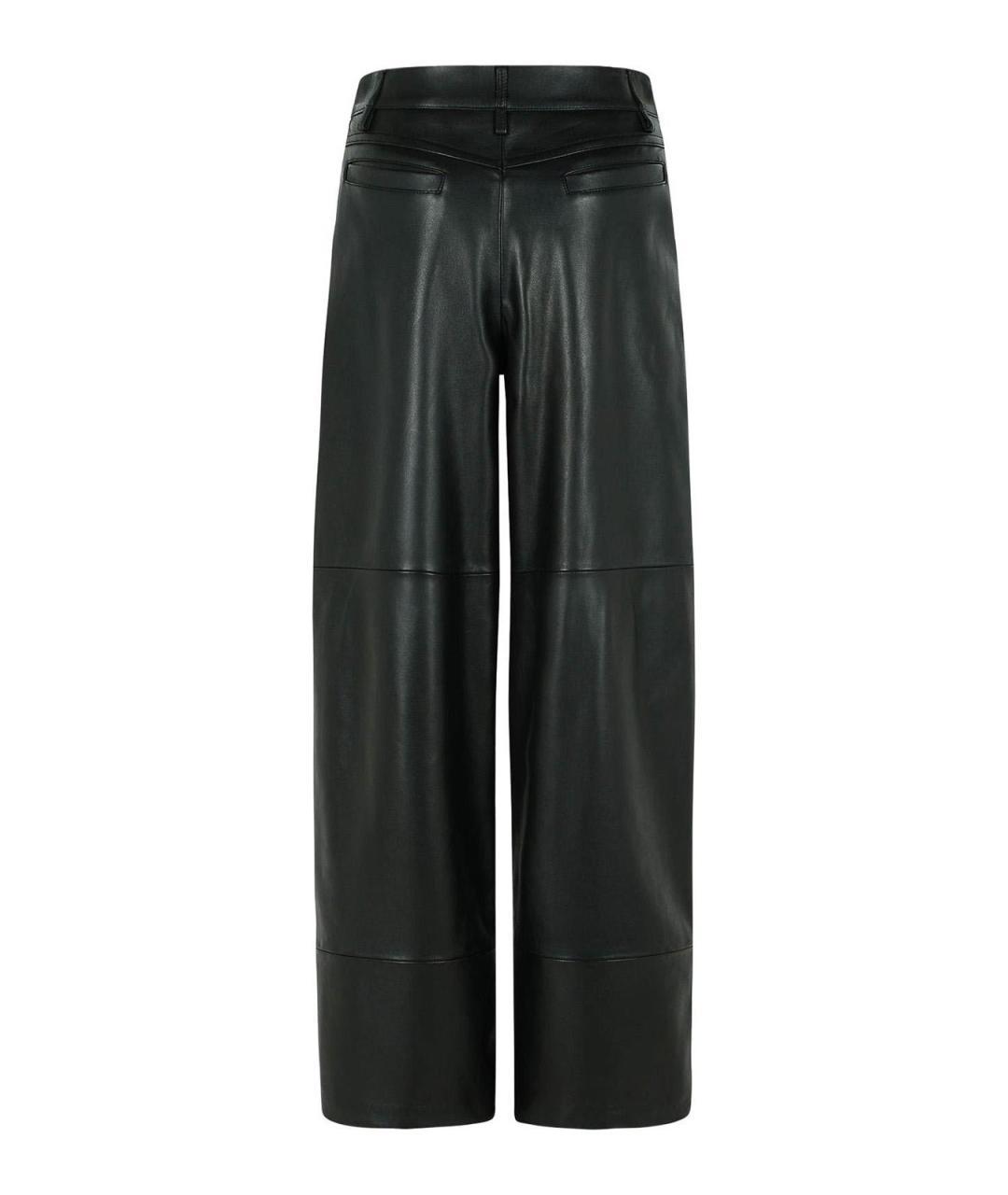 SPORTMAX Черные брюки широкие, фото 2