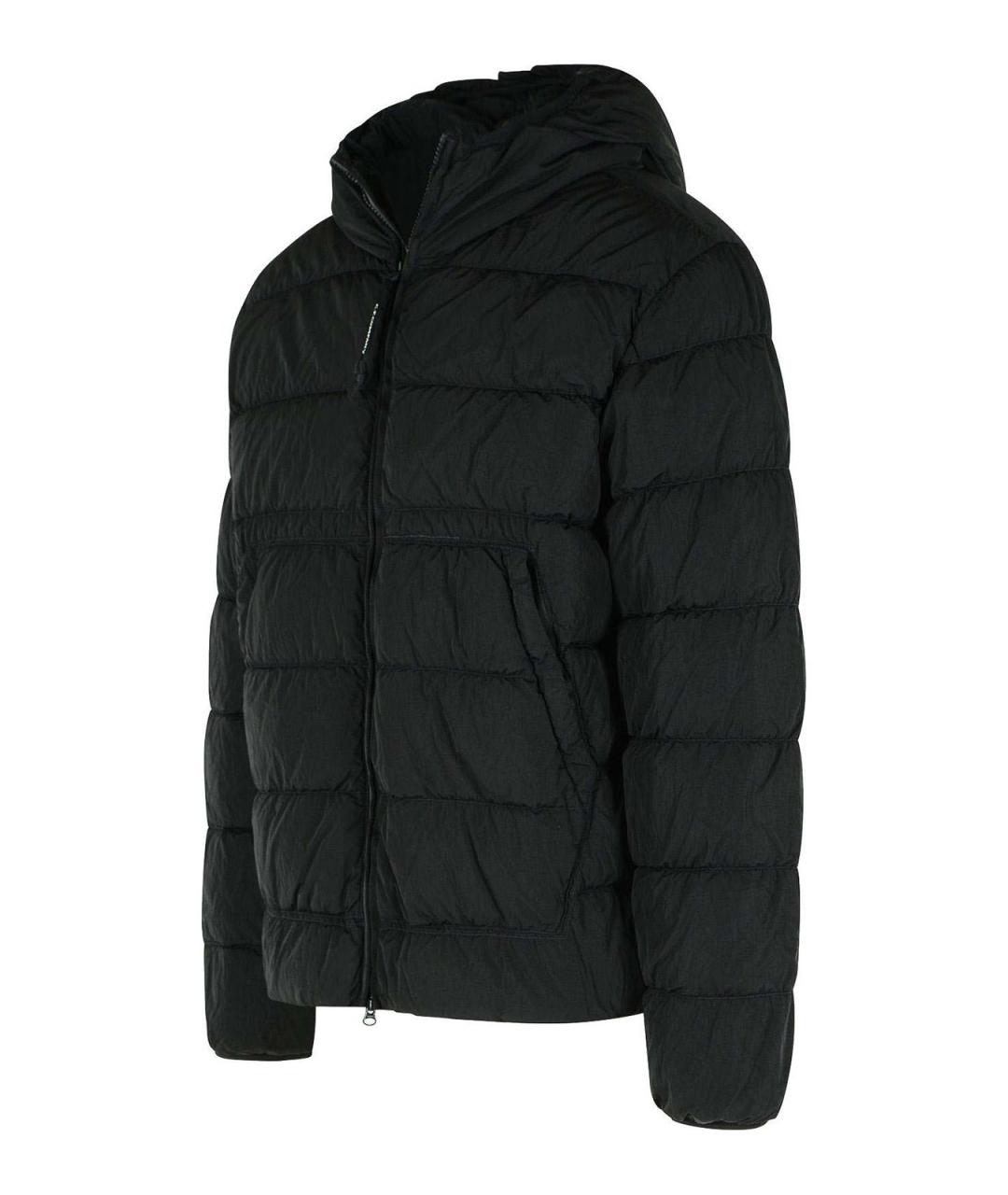CP COMPANY Черный полиамидовый пуховик, фото 3