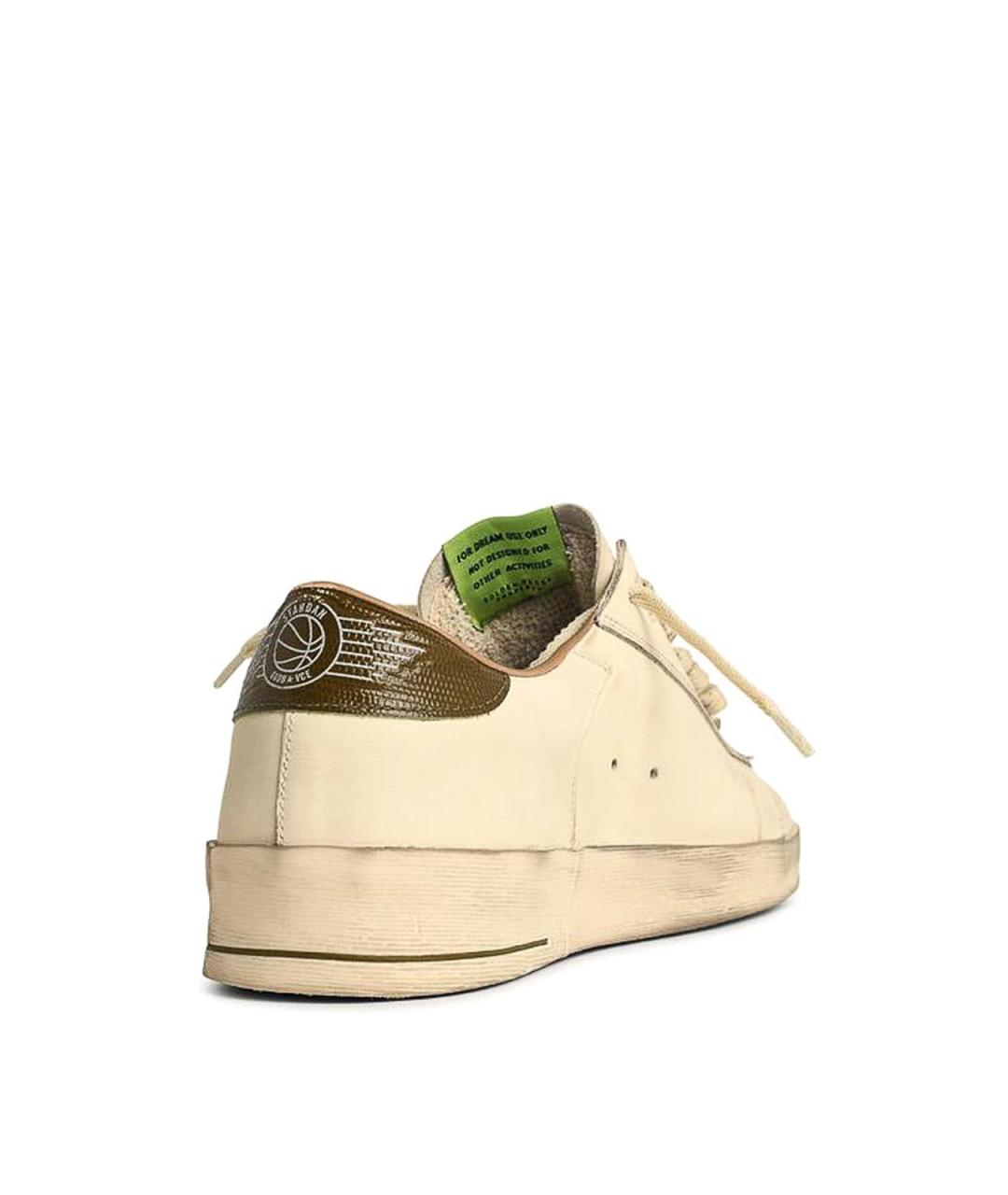 GOLDEN GOOSE DELUXE BRAND Мульти кожаные низкие кроссовки / кеды, фото 3