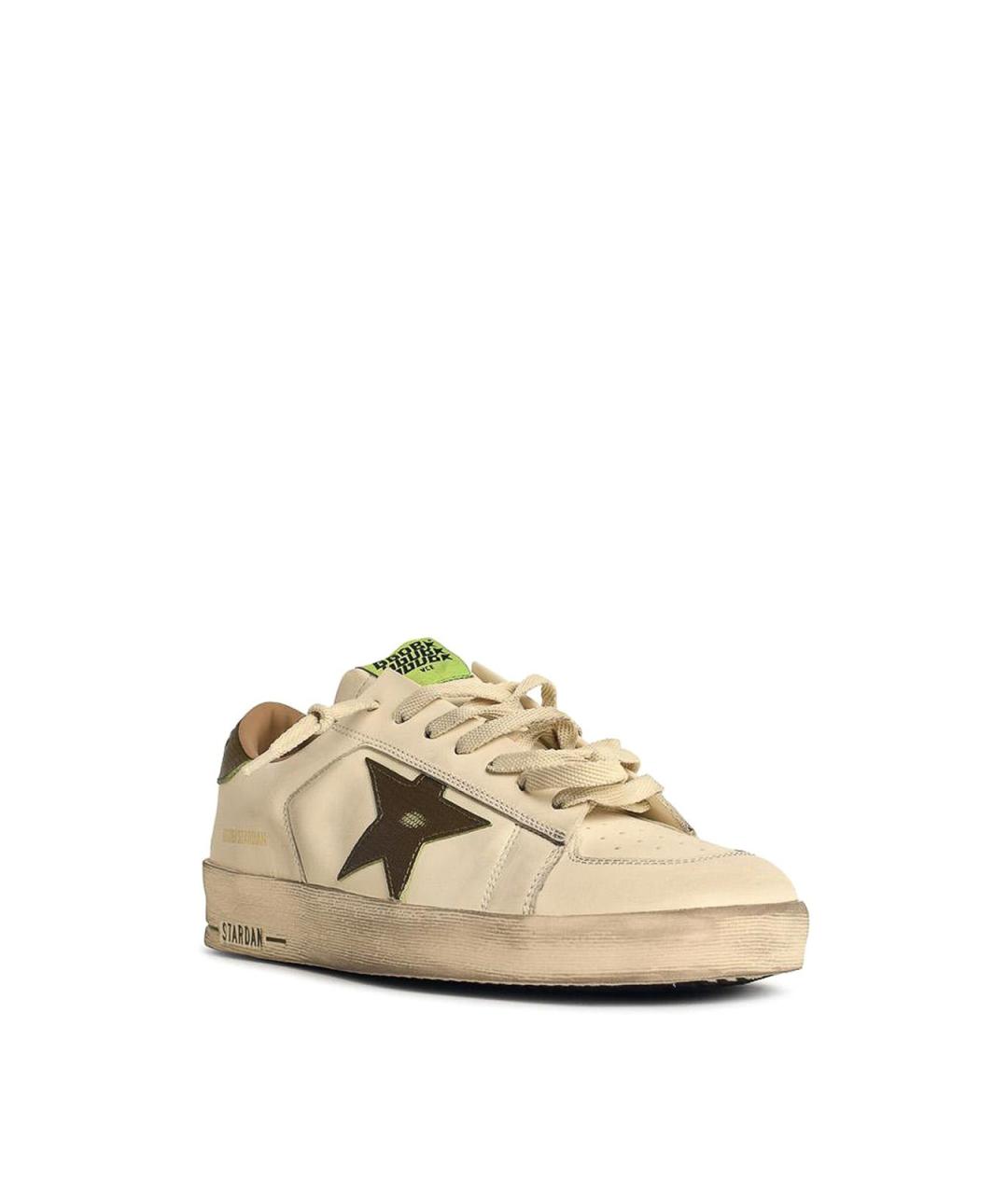 GOLDEN GOOSE DELUXE BRAND Мульти кожаные низкие кроссовки / кеды, фото 2