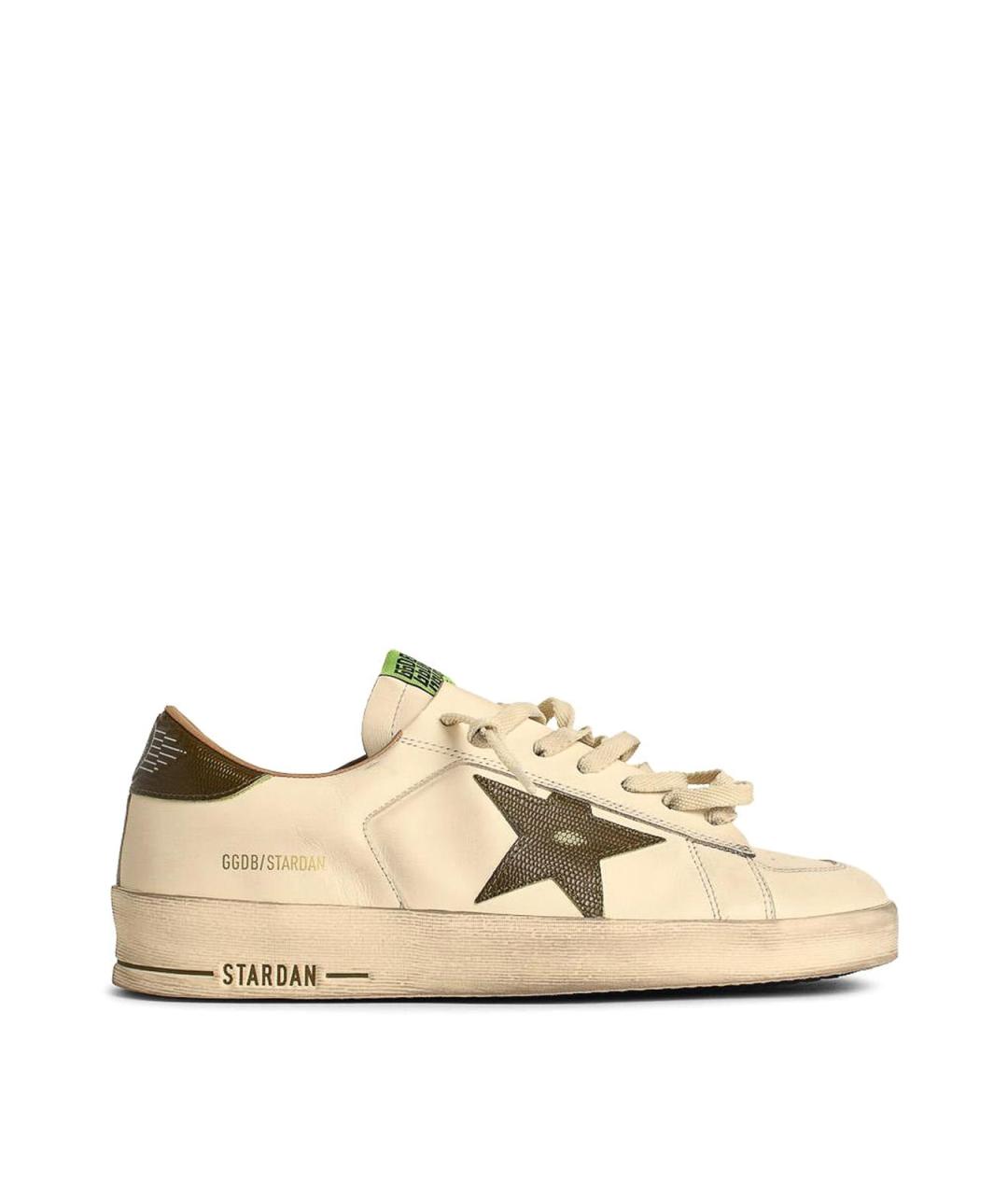 GOLDEN GOOSE DELUXE BRAND Мульти кожаные низкие кроссовки / кеды, фото 1