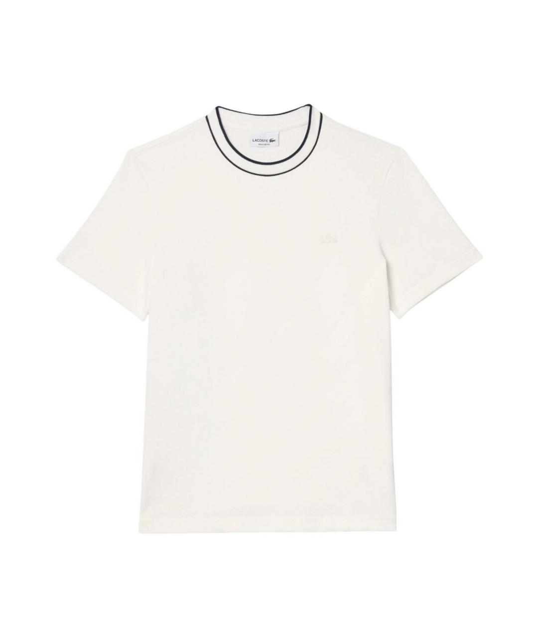 LACOSTE Белая футболка, фото 1