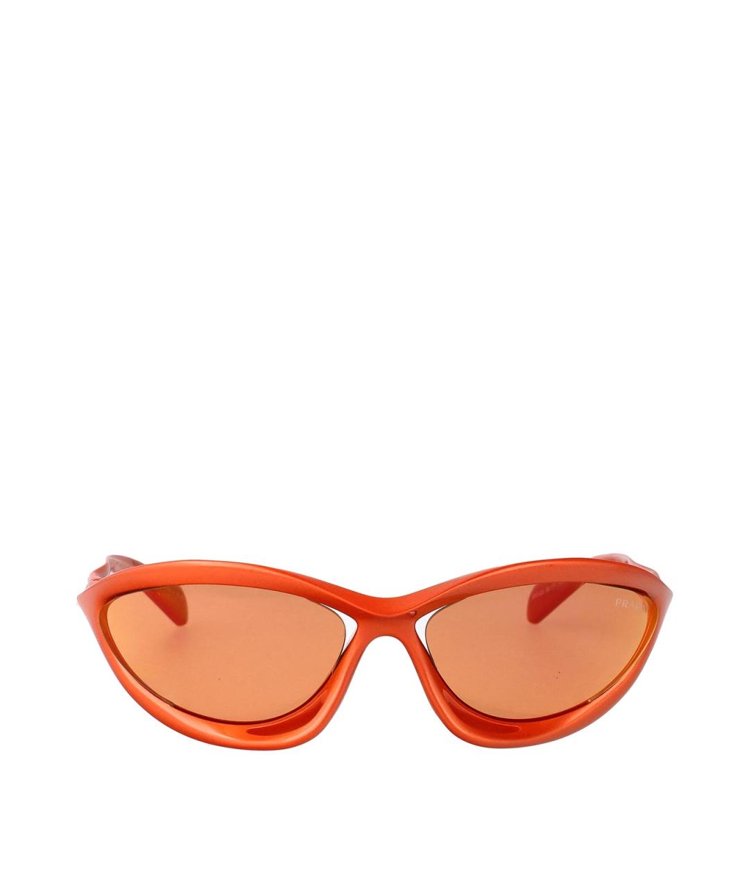 PRADA Оранжевые солнцезащитные очки, фото 1