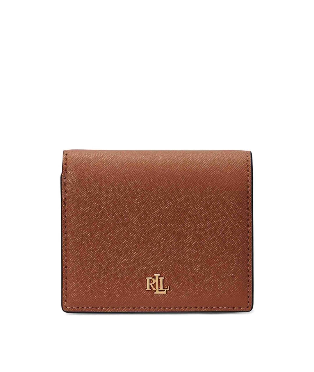 RALPH LAUREN Коричневый кошелек, фото 1