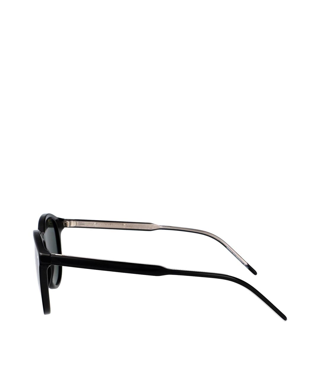 GIORGIO ARMANI Черные пластиковые солнцезащитные очки, фото 3