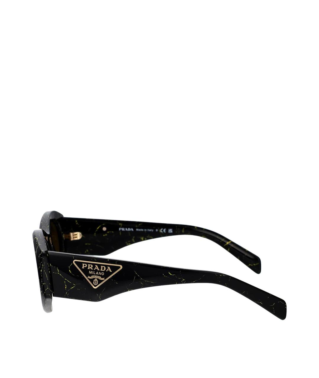 PRADA Черные солнцезащитные очки, фото 3