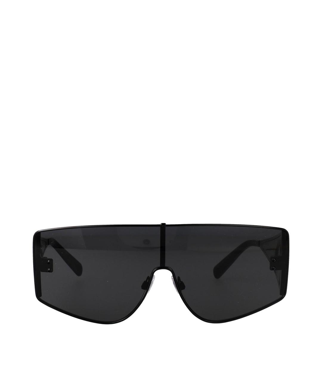 DOLCE&GABBANA Черные металлические солнцезащитные очки, фото 1