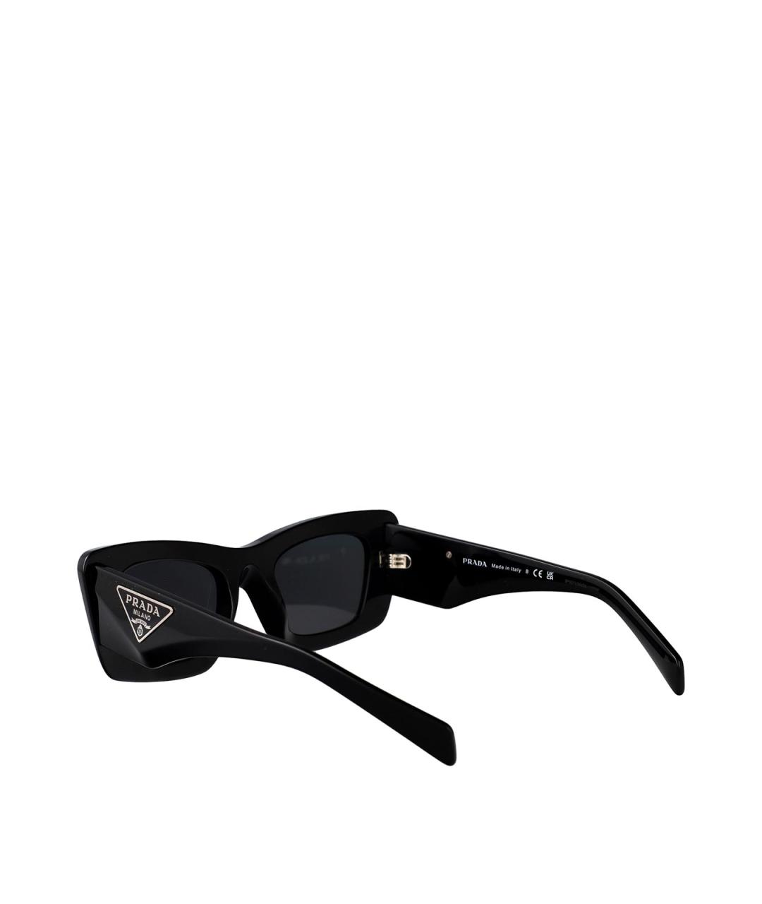 PRADA Черные солнцезащитные очки, фото 4