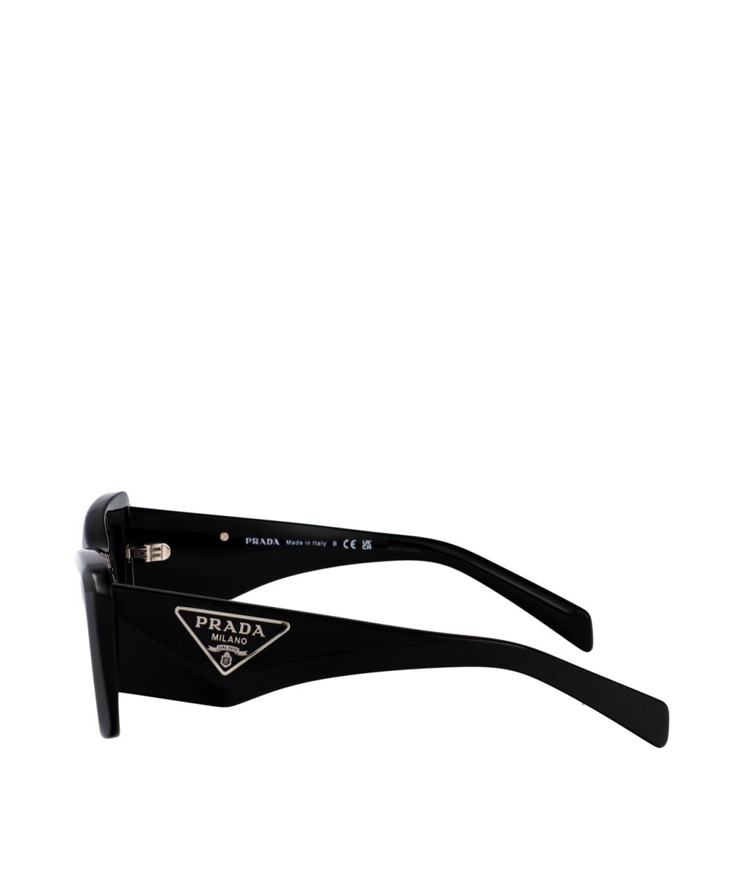 PRADA Черные солнцезащитные очки, фото 3