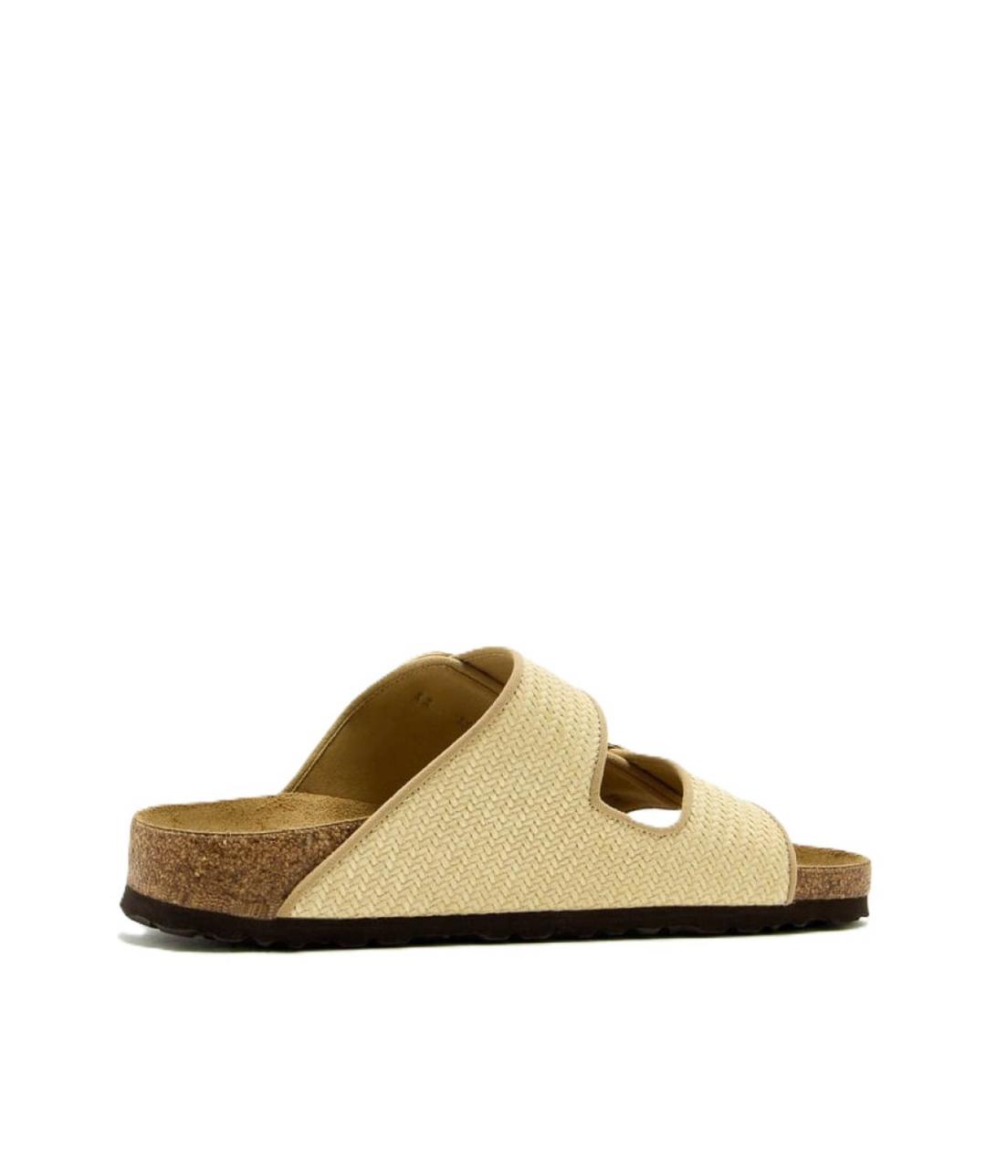 BIRKENSTOCK Бежевые шлепанцы, фото 2