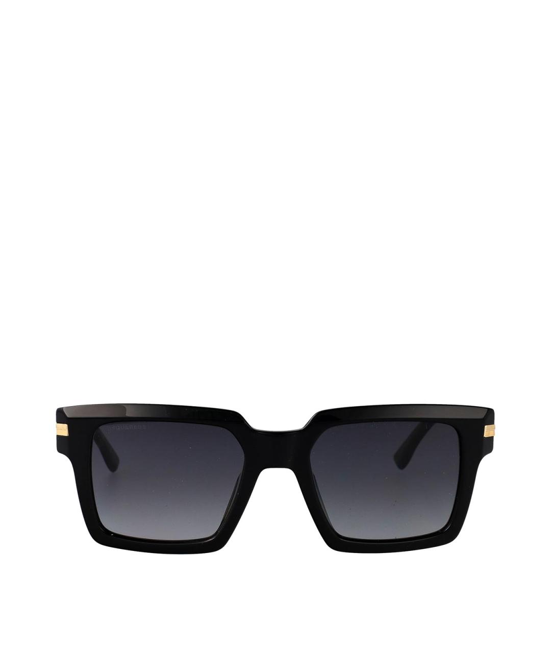DSQUARED2 Черные пластиковые солнцезащитные очки, фото 1