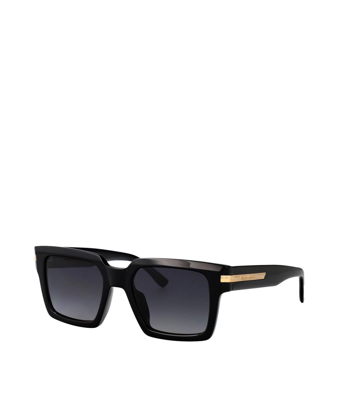 DSQUARED2 Черные пластиковые солнцезащитные очки, фото 2