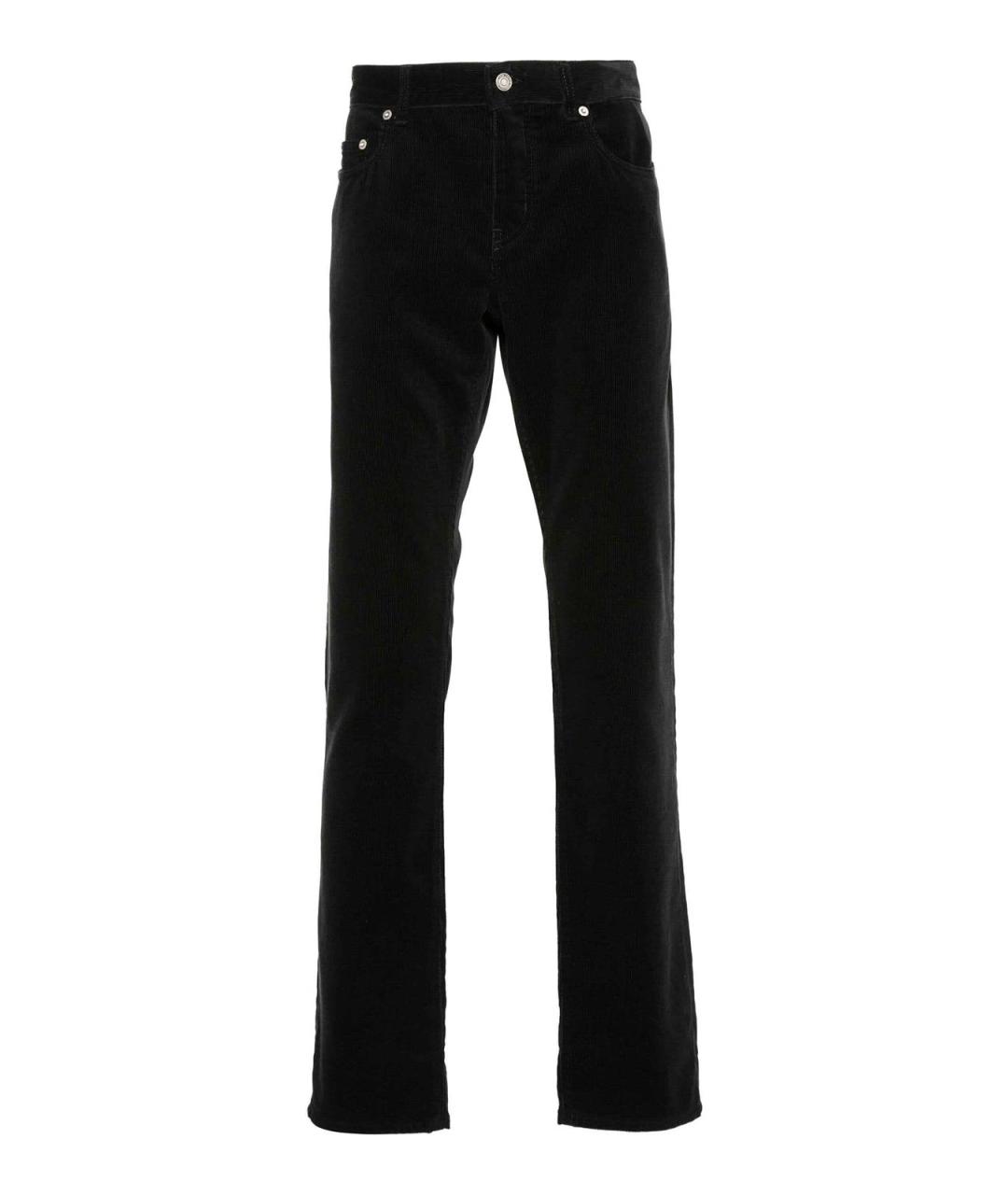 SAINT LAURENT Красные хлопковые повседневные брюки, фото 1