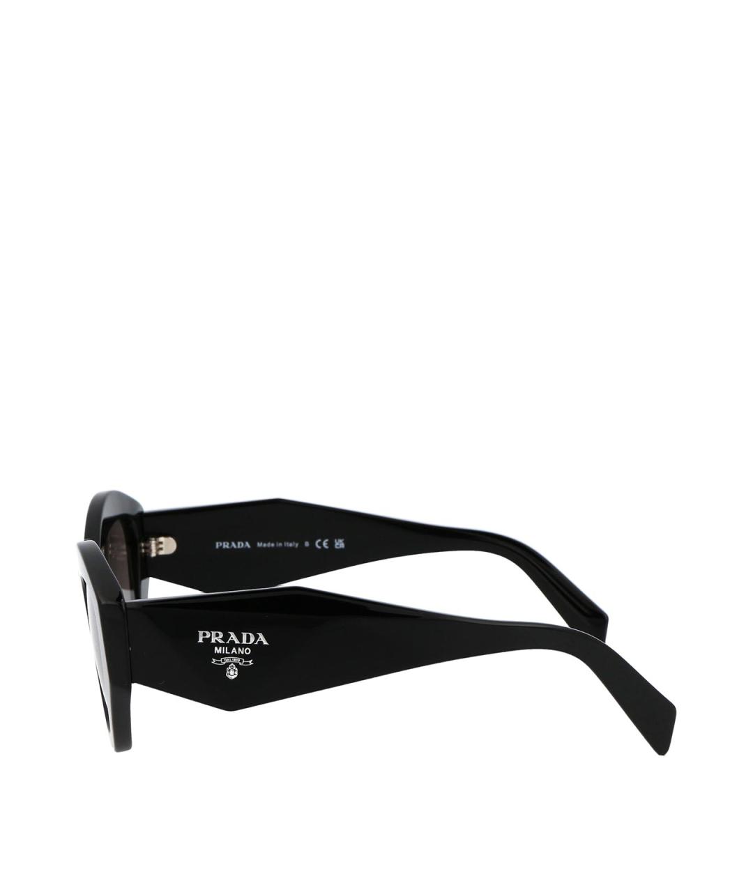 PRADA Черные солнцезащитные очки, фото 3