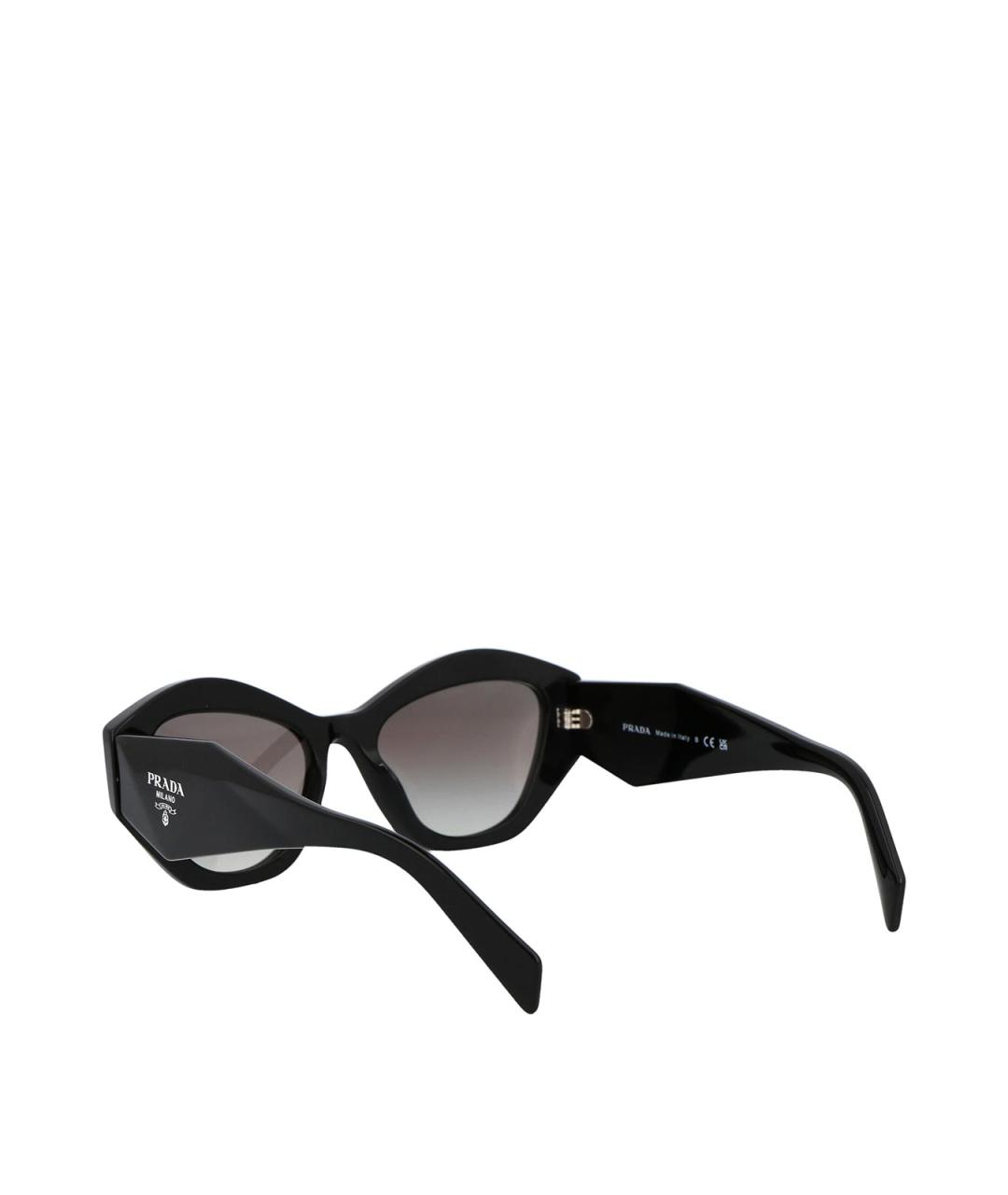 PRADA Черные солнцезащитные очки, фото 4