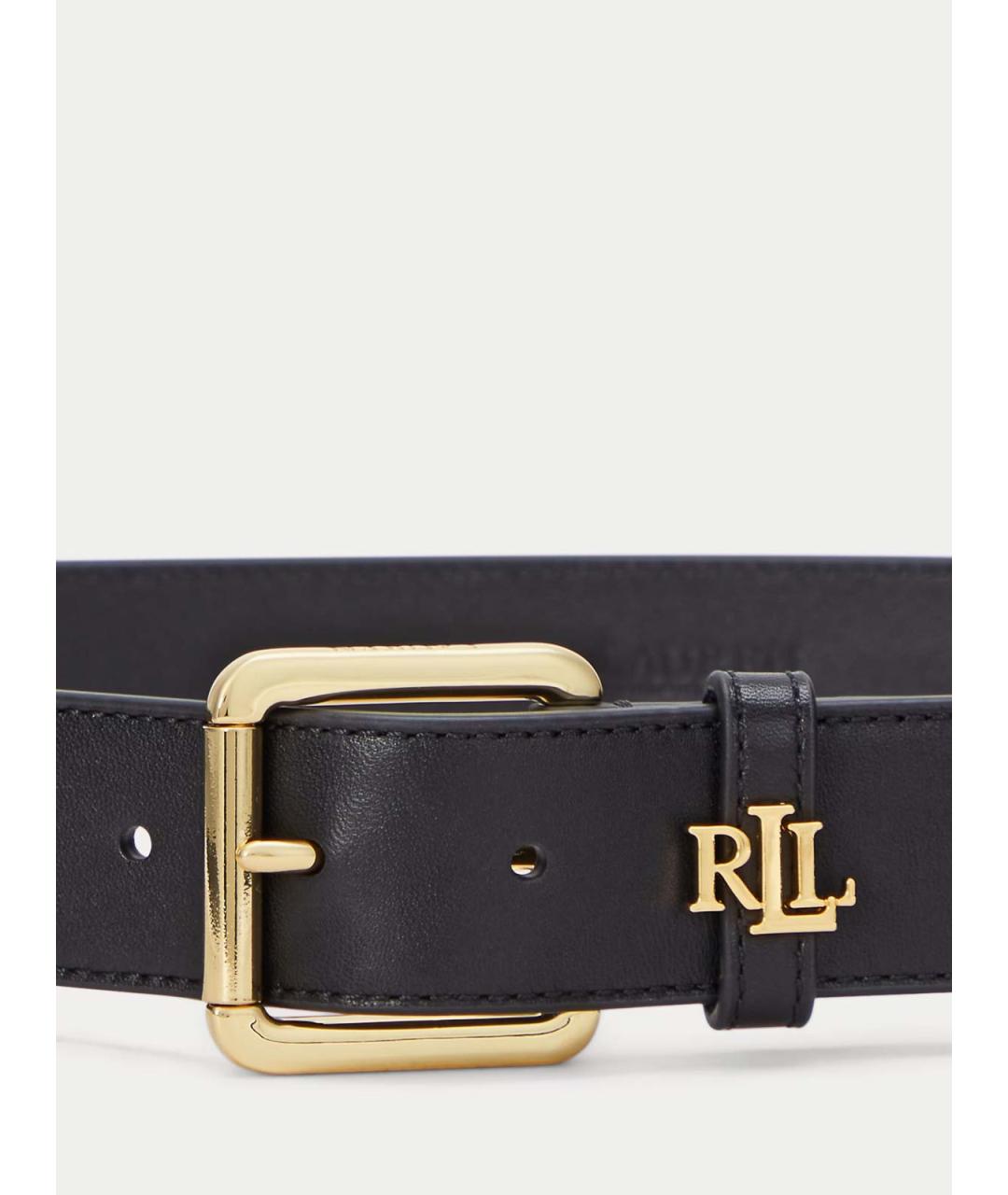 RALPH LAUREN Черный ремень, фото 2