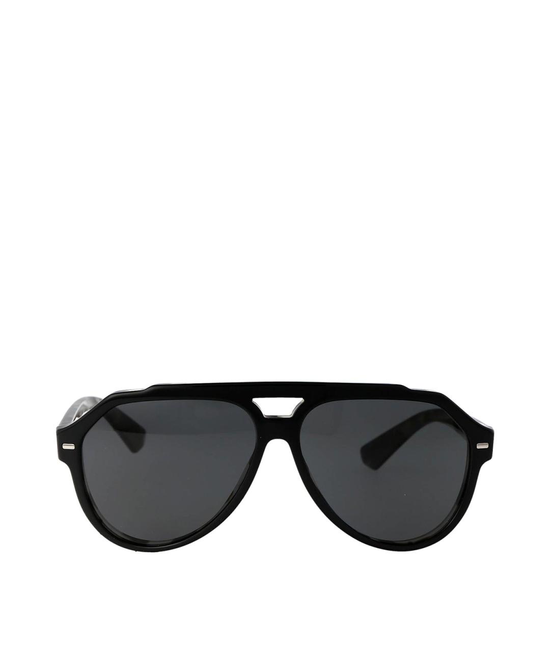 DOLCE&GABBANA Черные солнцезащитные очки, фото 1