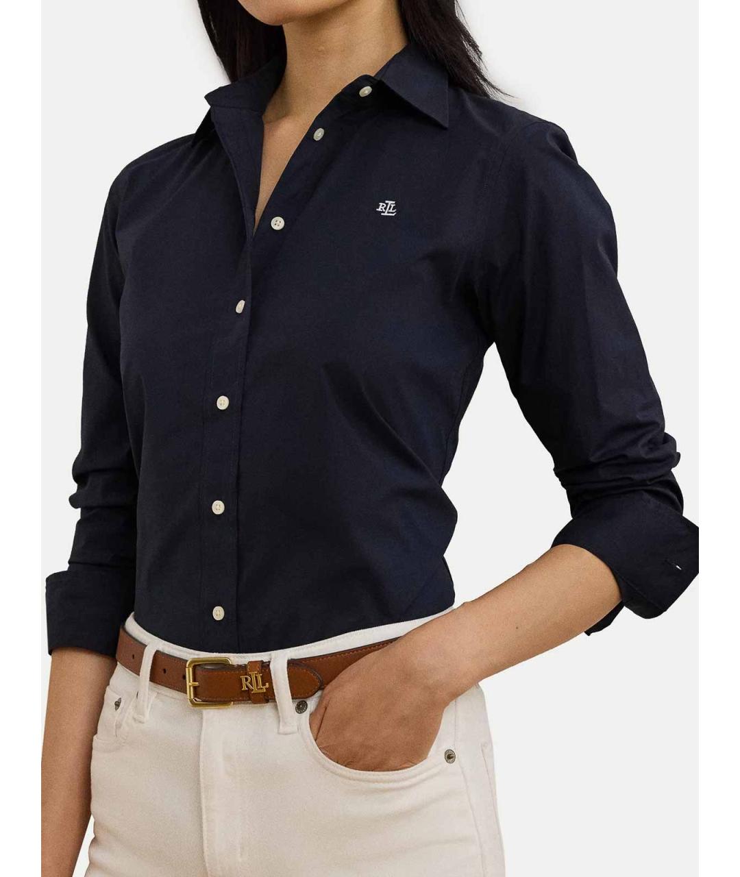 RALPH LAUREN Синяя рубашка, фото 2