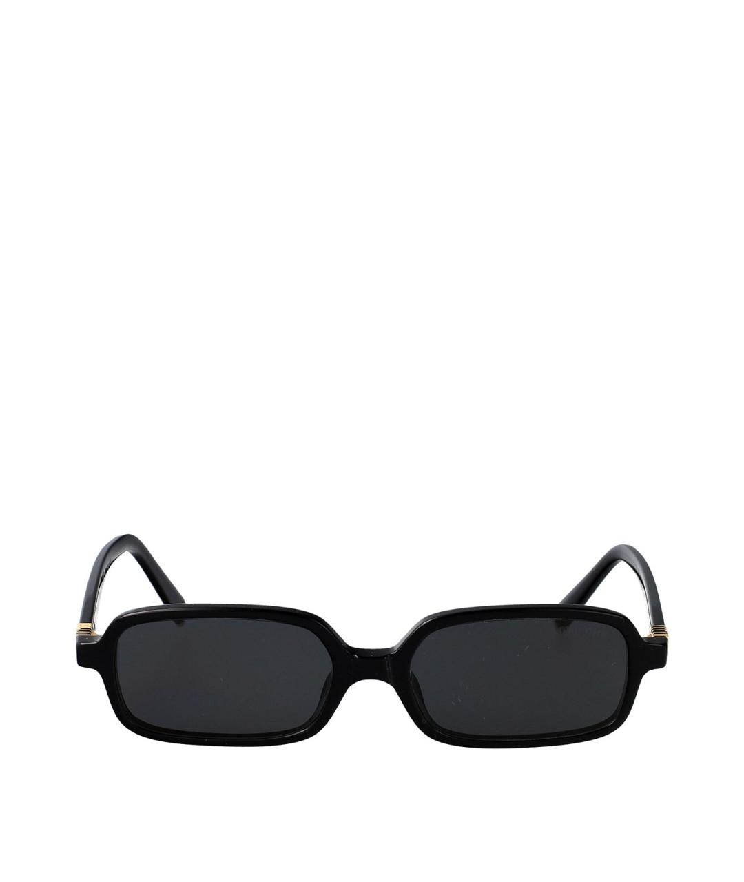 MIU MIU Черные солнцезащитные очки, фото 1