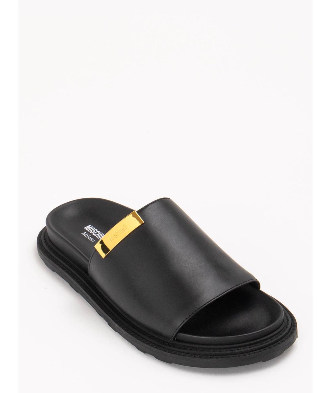 MOSCHINO Черные лоферы, фото 3