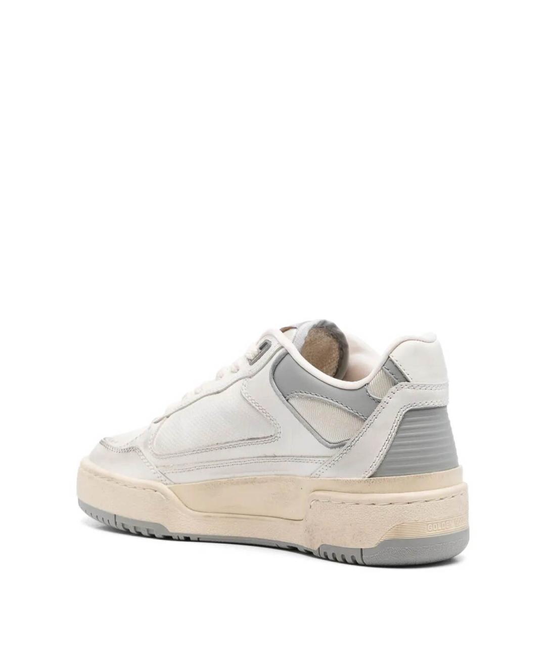 GOLDEN GOOSE DELUXE BRAND Белые кожаные кроссовки, фото 3