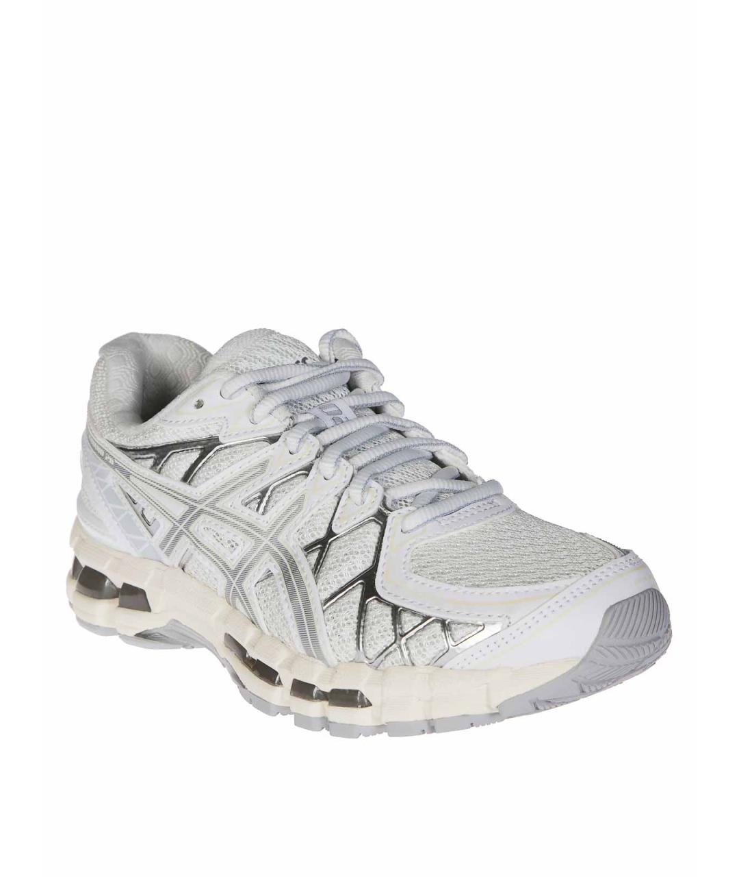 ASICS Белые текстильные кроссовки, фото 2