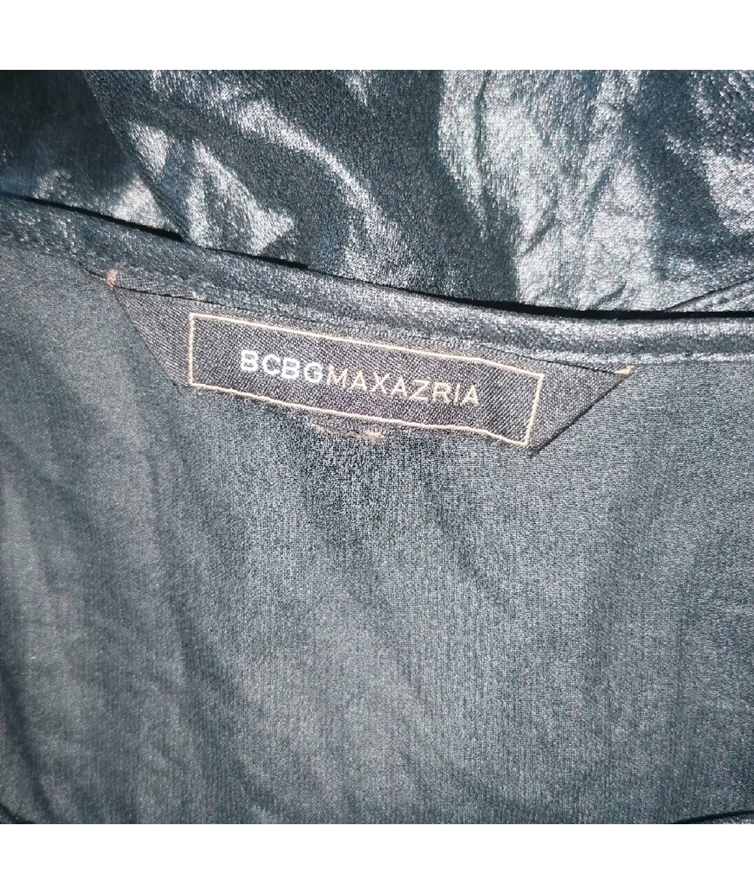 BCBG MAXAZRIA Черное полиэстеровое повседневное платье, фото 3