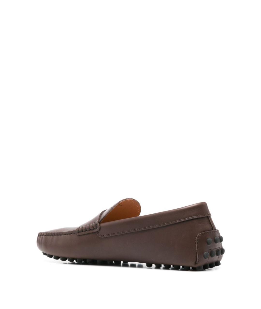 TOD'S Бежевые кожаные лоферы, фото 3