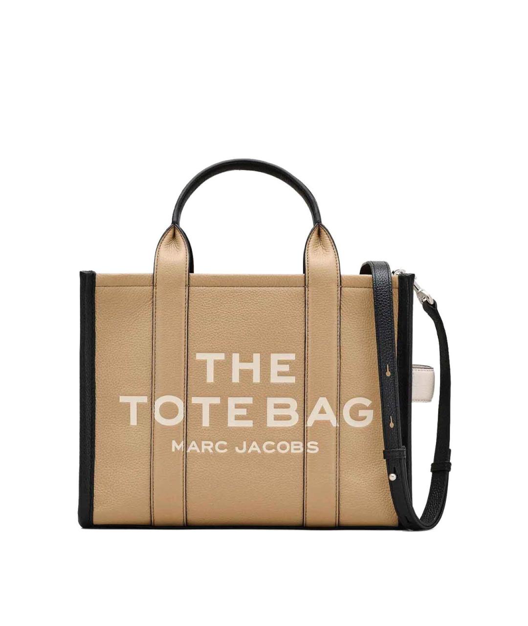 MARC JACOBS Коричневая кожаная сумка тоут, фото 1