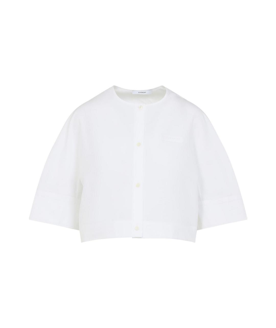 GIVENCHY Белая хлопковая рубашка, фото 1