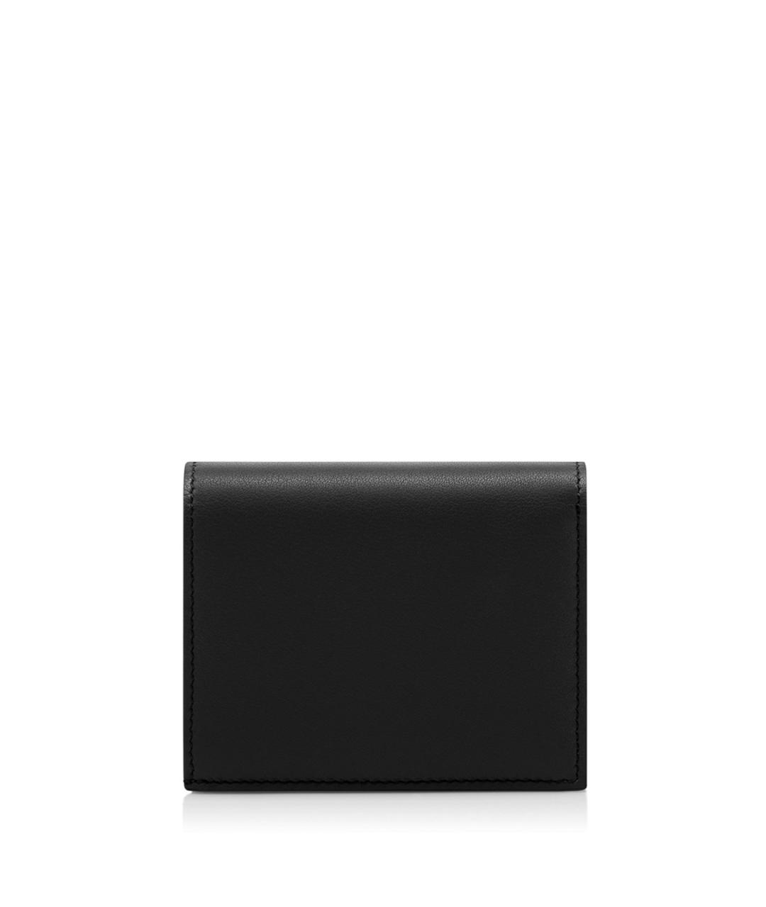 TOM FORD Черный кожаный кошелек, фото 2