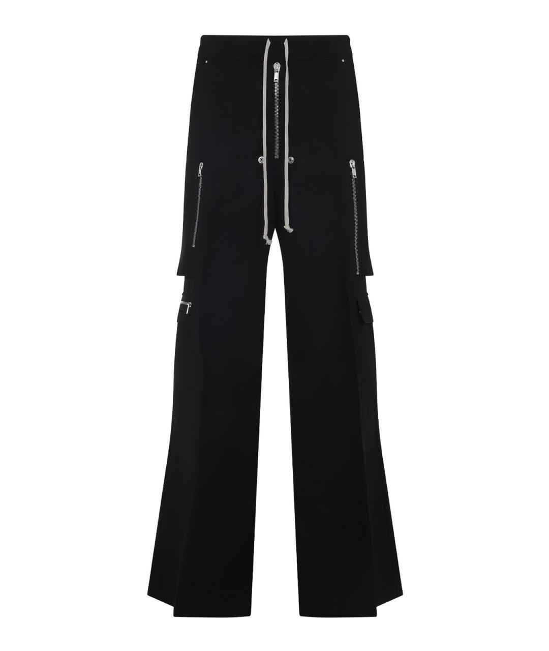 RICK OWENS Черные шерстяные шорты, фото 1