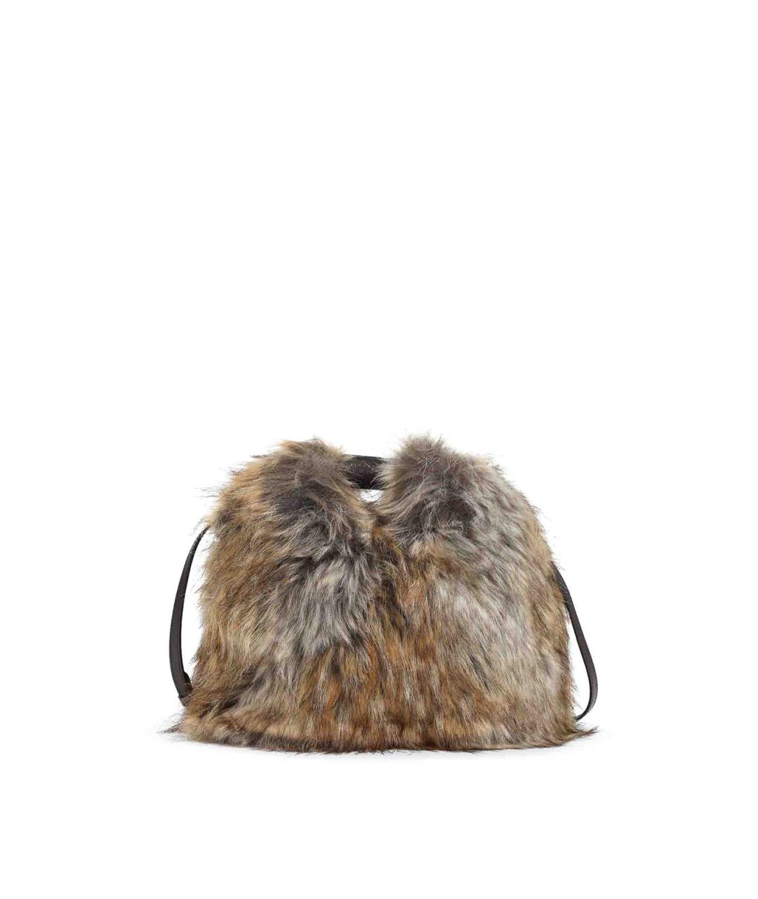 MM6 MAISON MARGIELA Черная синтетическая сумка через плечо, фото 1