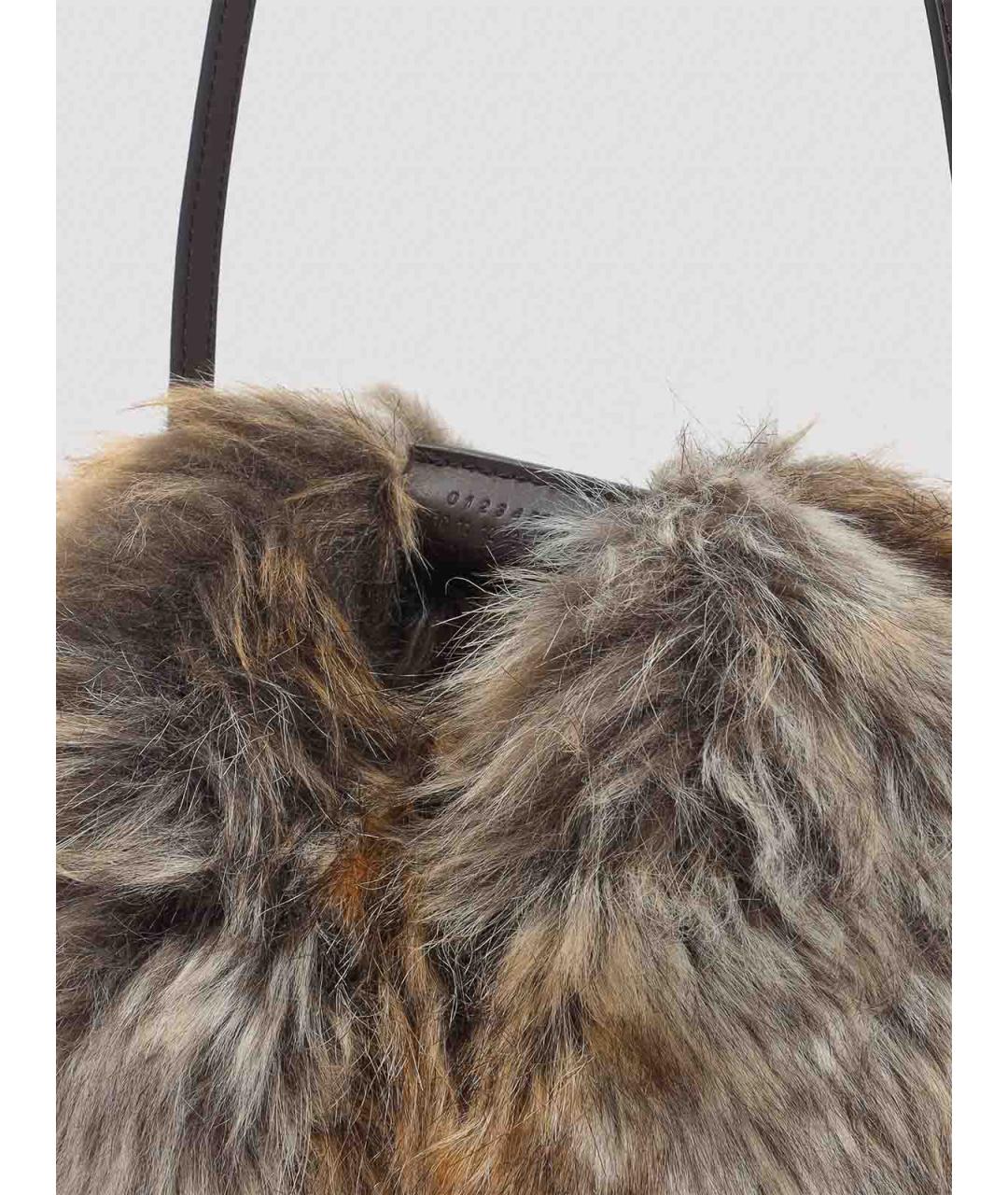 MM6 MAISON MARGIELA Черная синтетическая сумка через плечо, фото 3