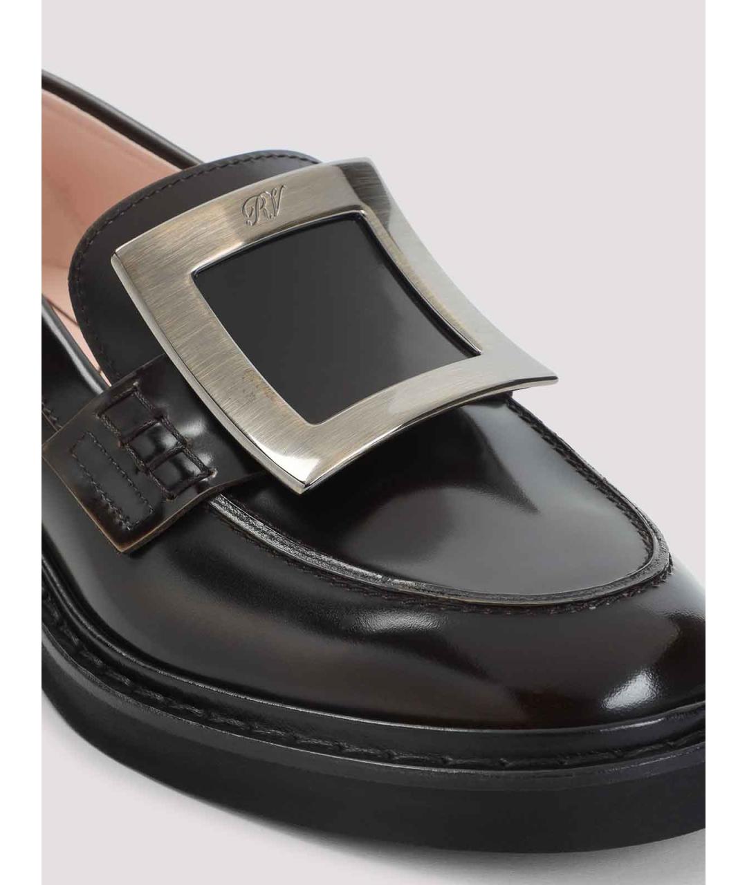 ROGER VIVIER Коричневые туфли, фото 4