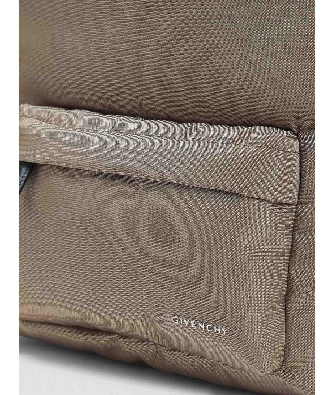 GIVENCHY Бежевый тканевый рюкзак, фото 3