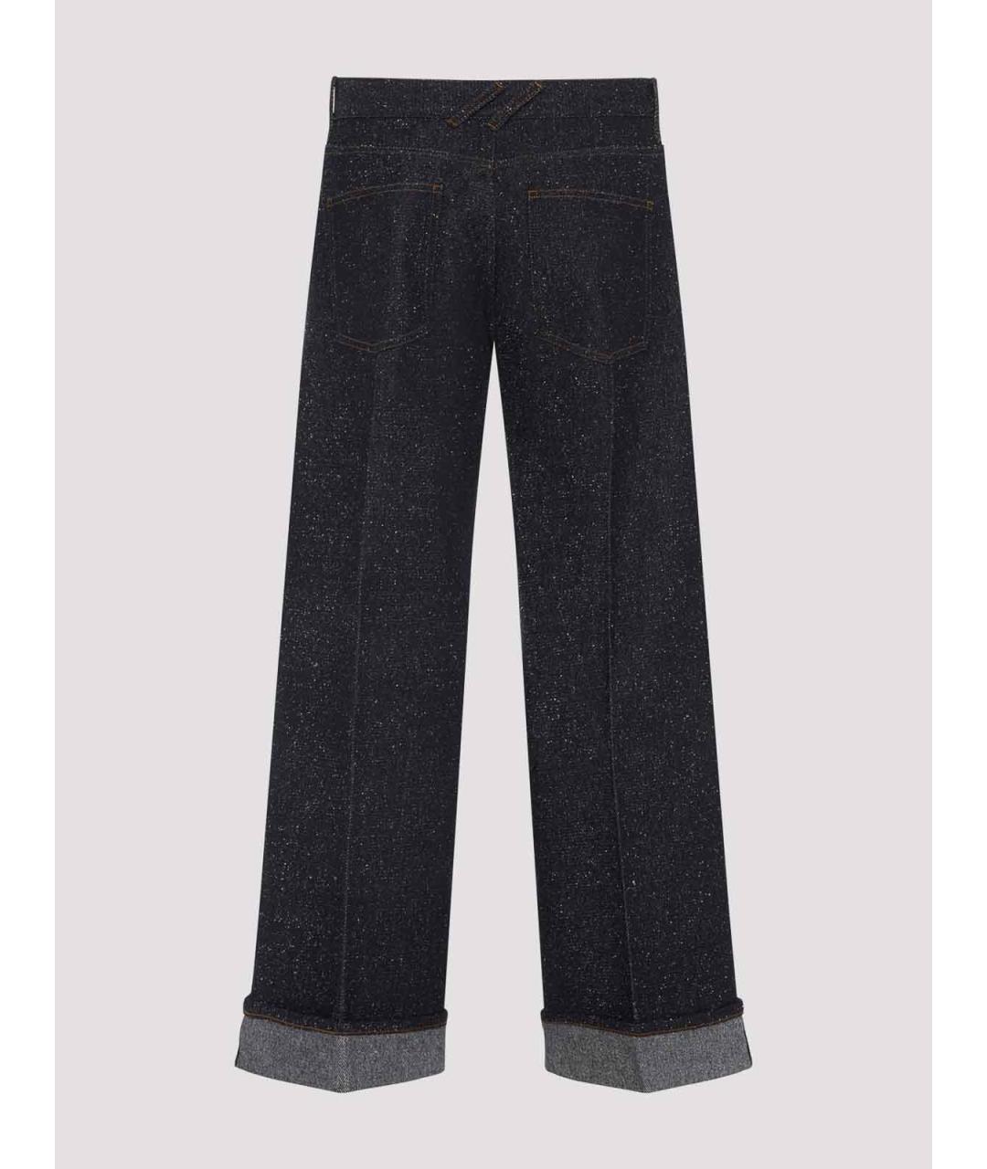 BURBERRY Синие хлопковые шорты, фото 2