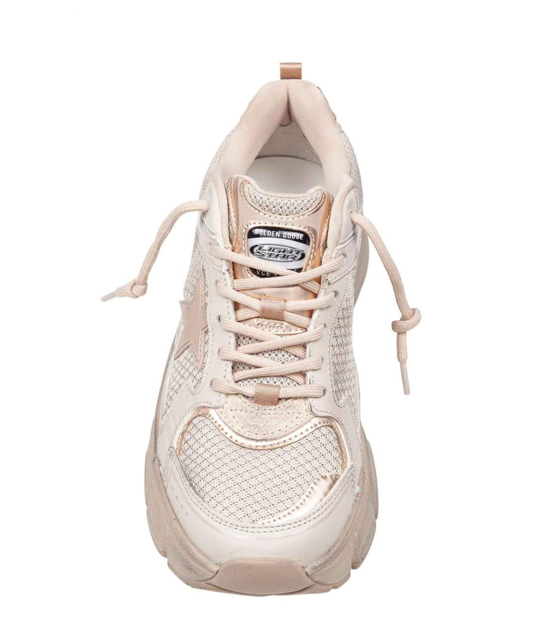 GOLDEN GOOSE Серые синтетические кроссовки, фото 3