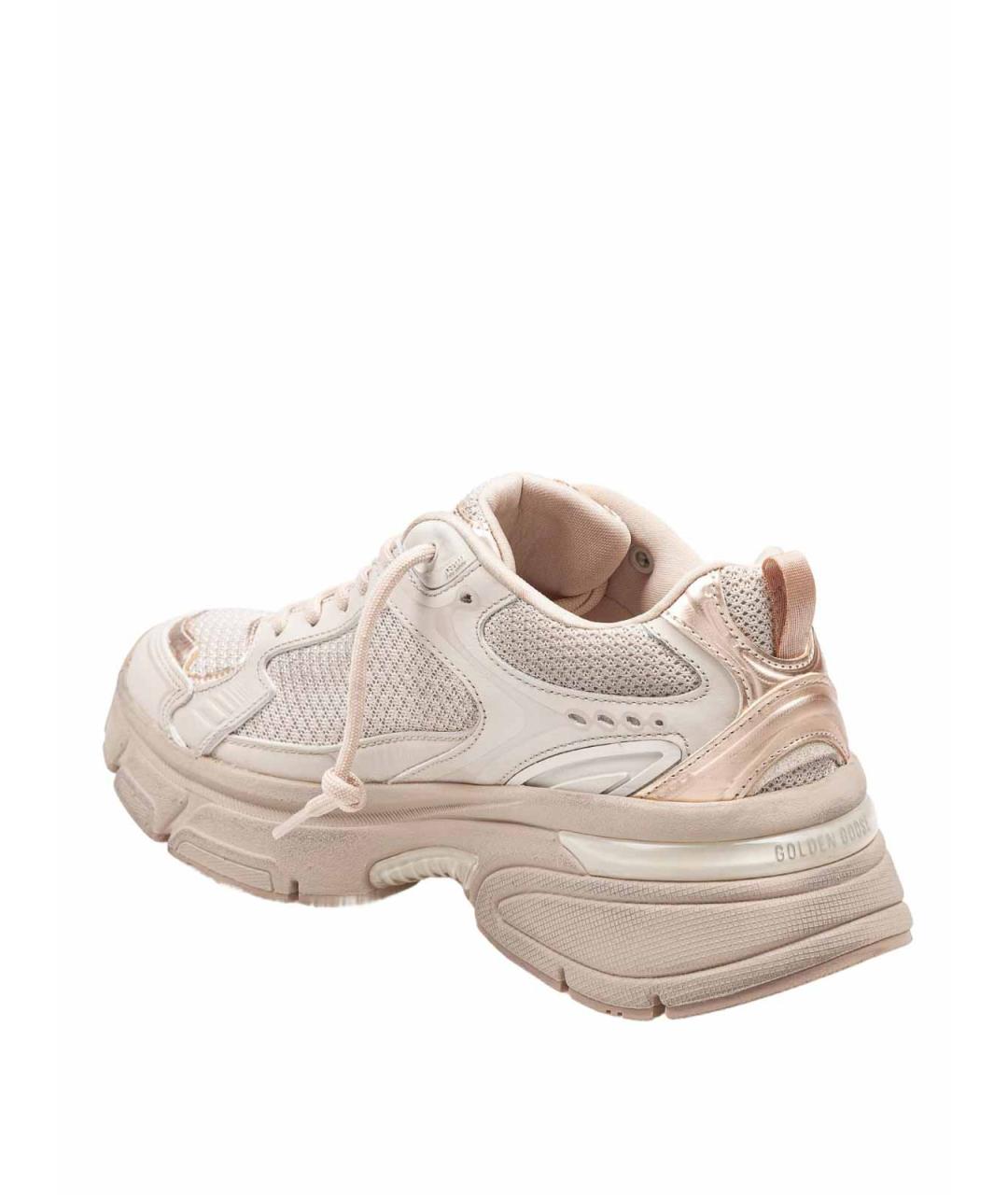 GOLDEN GOOSE Серые синтетические кроссовки, фото 4