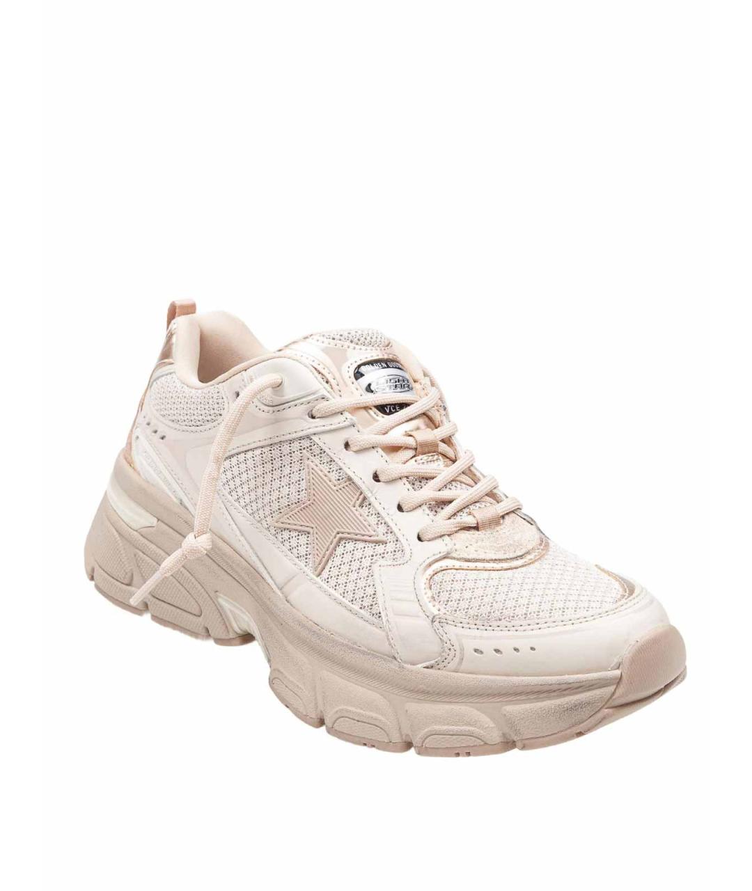 GOLDEN GOOSE Серые синтетические кроссовки, фото 2