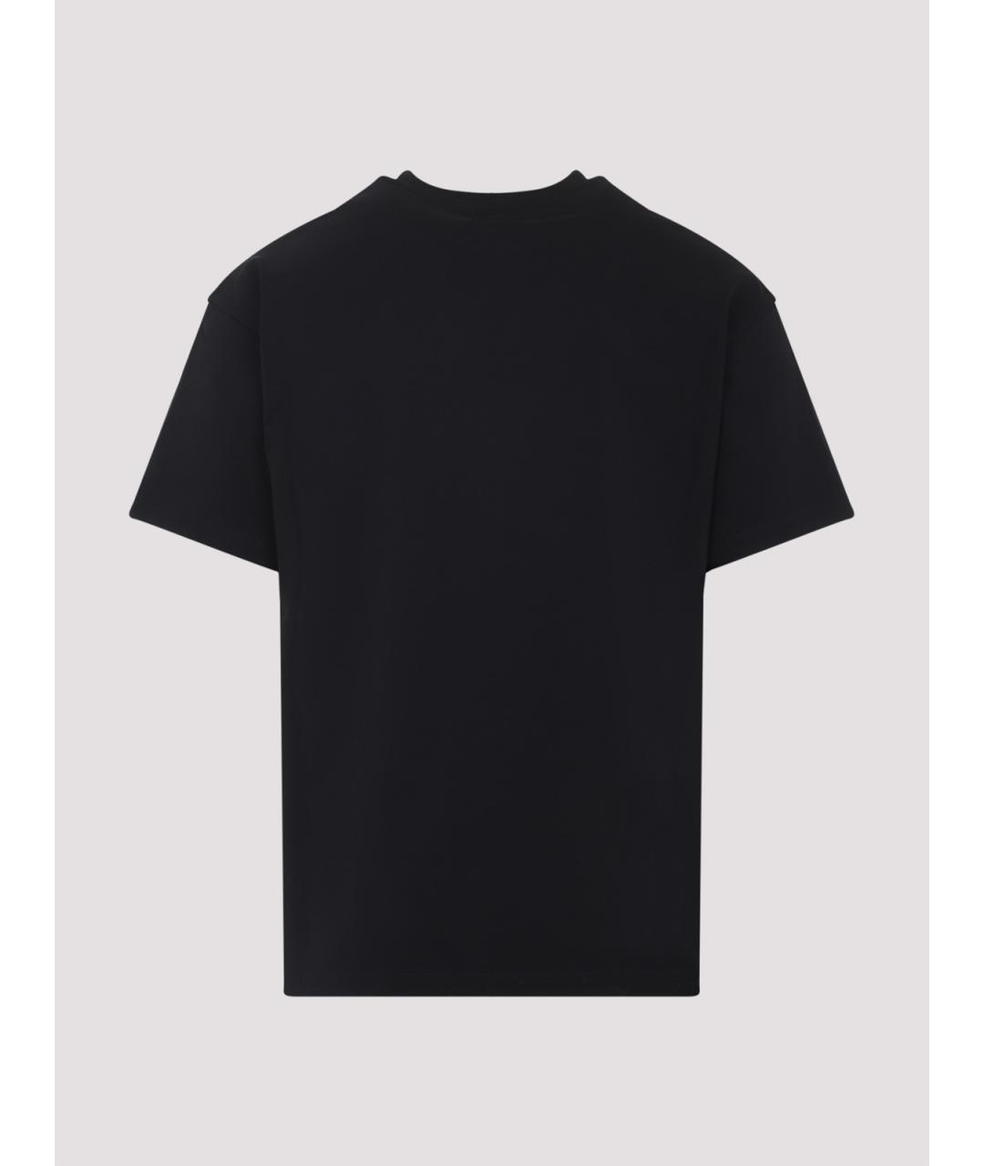 GIVENCHY Черная хлопковая футболка, фото 2